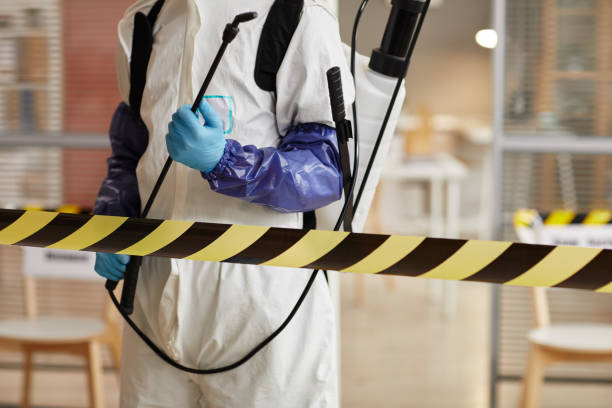 Professional Biohazard technician working in Irvington, NY